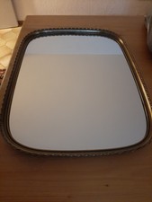 Wandspiegel, sehr hochwertiges Glas,  Messing Rahmen 45x60