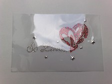 HotFix Bügelapplikation/ Bügelmotiv Herz "So Love" Bild T-Shirt