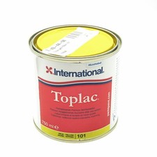 0,75 Liter International Toplac Bootslack 750ml Premium Yachtlack Farbe 101 Gelb