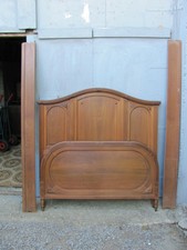 Nussbaum Jugendstil Bett tolles Schnitzwerk / passende kpl. Schlafzimmer möglich