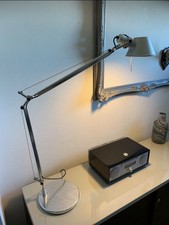 Artemide Tolomeo Tavolo Generalüberholt Schreibtischlampe Architektenlampe