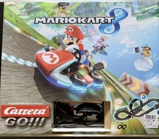 Carrera GO Mariokart 8 Rennbahn 1:43 + Ausbauset 2 + Yoshi-Auto, Gebraucht