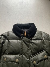 Sehr Schöne  Belstaff Daunen Jacke Herren Dunkel Grün-Olive Gr.L