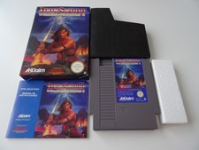 Wizards & Warriors II Iron Sword NES Spiel komplett mit OVP und Anleitung