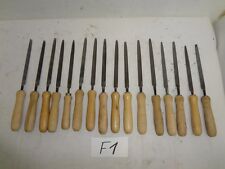 1x Dreikant Feile Länge 150mm Hieb 2. ex Bundeswehr BW (F1)