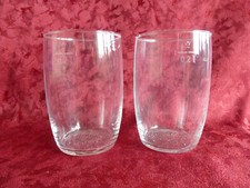 2 Trinkgläser, je 0,2l, Weingläser, Viertelesgläser, Ø ca. 6 cm, Höhe ca. 9,5 cm