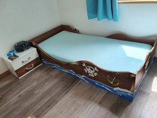 Rauch Piraten Kinderzimmer Bett, Schrank, Nachttisch, Truhe 86863 Langenneufnach