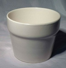 IKEA Übertopf Blumentopf ÖRADD beige Keramik 10,5 x 10,3 cm