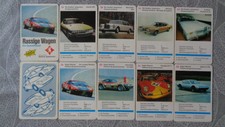 Quartett Auto Porsche 914 Opel Admiral BMW 3.3 L Ford Capri  Ferrari Lamborghini