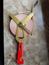 ROLLENMASSBAND - Rollmaßband / Rollbandmaß - mit Kurbel - 30 m Länge