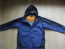 Etirel Jacke Regenjacke Gr. 164 - 170 Übergangsjacke Kapuze  Blau