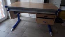 Kinder- / Jugend- Schreibtisch Kettler mit 2 Schubladen, höhenverstellbar