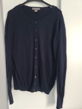 Strickjacke Cardigan Dunkelblau L 40 42 Neuwertig Primark