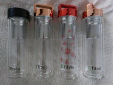Thermobottle | Fitvia | Glas | 4 Stück | Teesieb | Warm | Kalt