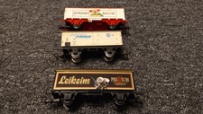 3 Güterwagen Set H0 Circus Roco Leikeim Inter Frigo gebraucht