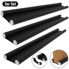3x Zugluftstopper Tür Stopper Zugluft Isolierung Luftzug Doppel Dichtung 95cm
