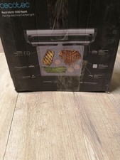 Cecotec Rock'nGrill 1500 Rapid Elektrogrill. RockStone-Steinverkleidung, höhenve