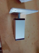  IKEA Möbelfuß  Sockelfuß Höhenverstellbar 35x35mm Fuß Schrankfuß Füße ALU