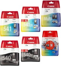 Original Canon PG540 CL541 XL Tinten Patronen PIXMA Drucker MG2150 MX375 TS5150