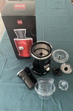 Novis Entsafter Saftpresse Zitruspresse Smoothiemaker schwarz Vita Juicer 4-in-1