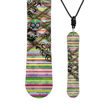 Miniboard F2-FTWO Bloom 11/12 CLASSIC - Halskette Geschenk für Snowboarder - B12