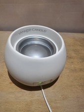 Yankee Kerze Mittelstück Schmelztasse Wärmer Elizabeth (mit Timer) GEBRAUCHT
