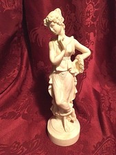 Skulptur Alabaster Frauenfigur Statue  ca.23,5 cm  
