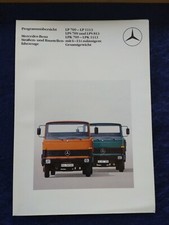 Mercedes Benz LP 709 - 1113 LPS 709 - 813 LPK 709 - 1113 Prospekt 08.1983