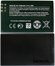 Original Nokia Akku BL-4U Asha 300 500 C5-03 206 301 5530 8800 Arte 1200mAh Accu