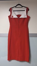 Rotes Etui-Kleid - Bettie Page - Vintage / Rockabilly / Burlesque - Größe XXL