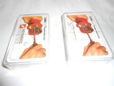 Binokel Karten Spiel 2 Stück MENNEKES Werbung