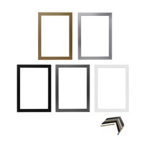 Farbpalette Holz Bilderrahmen Fotorahmen Titelframe Farbwahl Gold