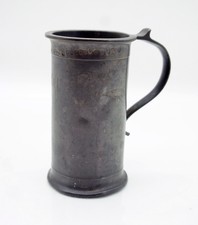 Messbecher Becher Reichszinn Zinn Kanne 0,5 l Roeders Soltau Hannover