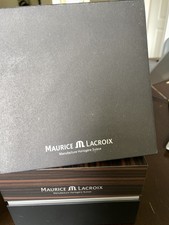sehr schöne Holz Uhrenbox Maurice Lacroix Uhr Box mit Umkarton
