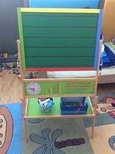 2IN1 Kreidetafel für Kinder Tafel Maltafel Schreibtafel Schultafel Abholung 