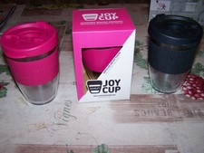 Bodum Joy Cup Reisebecher Mehrwegbecher 300 ml pink Neu + 2 x Gebraucht  schauen