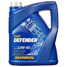10W-40 Motoröl 5 Liter Mannol Defender VW 501.01 505 MB 229.1 ACEA A3 B3 API SL