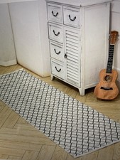 NEU Teppich Läufer 60x180 waschbar retro