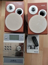 Philips MCM390 HiFi Kompakt Anlage, CD, MP3-CD, Radio, Kassettenbetrieb/Aufnahme