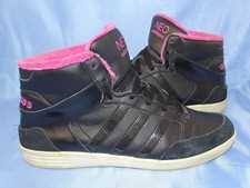 ADIDAS NEO SNEAKER HI Gr 37 38 MID SLEEK SERIES SCHWARZ TOP tEN DECADE LEDER D25