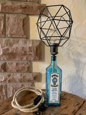 Gin Lampe Bombay / Generous GIN Leuchte Flasche DIY Vintage hochwertig