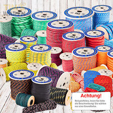 POLYPROPYLEN SEIL 2mm - 20mm  PP SEIL Schnur Polypropylen Tauwerk Flechtleine