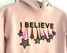 Sweatshirt, Hoodie, Mini Boden, Weihnachten,  rosa, Gr. 140, TOP, hoher Neupreis
