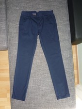 TOMMY HILFIGER-Herren Chino Hose leichte Stretch Gr.W32 L34 Dunkelblau TOP 