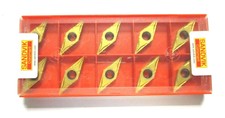 10 Wendeplatten zum Drehen VBGT 160404-UM 1025 von Sandvik Neu  L7517