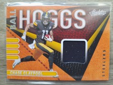 NFL Trading Card, Chase Claypool, Pittsburgh Steelers Jersey Ball Hoggs2021
