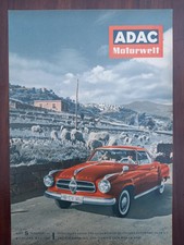 Borgward Isabella Coupe, rot, Opel Ersatzteile, Abbildung, 1958, cover