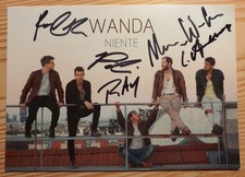 Wanda original signierte Autogramme mega rar Autogrammkarte TOP  Austria