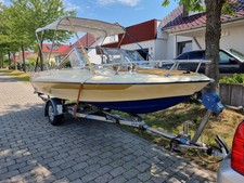 Motorboot, Sportboot, Angelboot mit 130PS Volvo Penta und Trailer