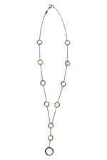 BOCCIA Damen Halskette Titan silber